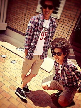 ひろさん（メンズ・176cm）の夏コーディネート