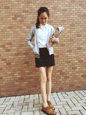 「PULL&BEAR（プルアンドベア）のアイテム（その他シューズ）」を使った、sandysstさん（レディース・168cm）の春コーディネート