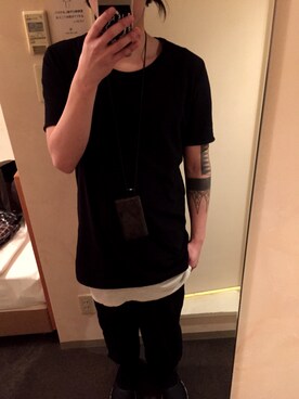 「First Aid to the Injured(ファースト・エイド・トュ・ザ・インジュアード)のアイテム」を使った、koijさん(メンズ・170cm)の春コーディネート