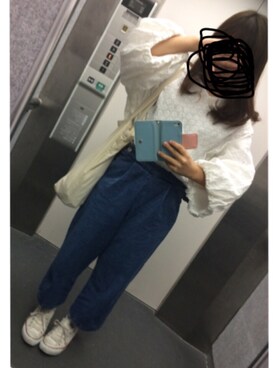 「MERCURYDUO（マーキュリーデュオ）のアイテム（その他）」を使った、るん。さん（レディース・148cm）の秋コーディネート