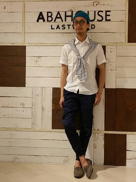 ナカモトさん（メンズ・177cm）の夏コーディネート