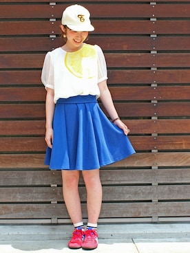 Dot&Stripes CHILDWOMANさん(レディース・160cm)の夏コーディネート