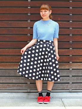 Dot Stripes Child Woman の人気ファッションコーディネート Wear
