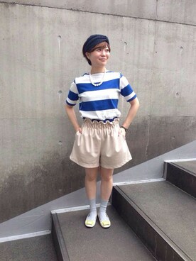 Dot&Stripes CHILDWOMANさん(レディース・155cm)の夏コーディネート