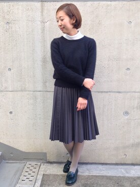 Dot&Stripes CHILDWOMANさん(レディース・160cm)の秋コーディネート