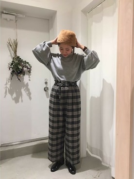 Dot＆Stripes CHILDWOMANさん（レディース・158cm）の冬コーディネート