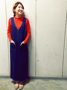 Dot＆Stripes CHILDWOMANさん（レディース・160cm）の冬コーディネート