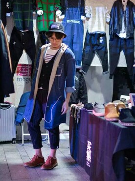 毛多半鹿さんのコーディネート