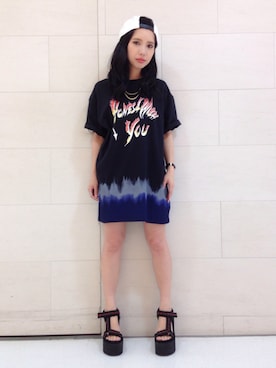 「limited」｜Kasumi さん（レディース・150cm）の夏コーディネート