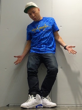 「kicks」｜「アイテム（アナログ腕時計）」を使った、6RINGSさん（メンズ・174cm）の春コーディネート