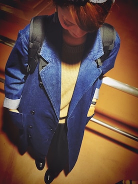 rinaさん（レディース・159cm）の冬コーディネート