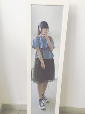 「CONVERSE（コンバース）のCONVERSE コンバース ジャック パーセル / JACK PURCEL（スニーカー）」を使った、Zywwwcatさん（レディース・167cm）の春コーディネート