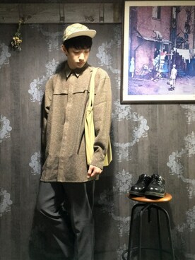 「Detail（ディテール）のアイテム」を使った、ほりほりさん（メンズ・183cm）の春コーディネート