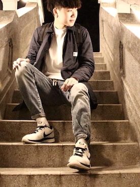 「FUCT」｜Derek Wongさん（メンズ・178cm）の春コーディネート
