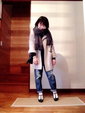 hoho𓆸さん（レディース・155cm）の冬コーディネート