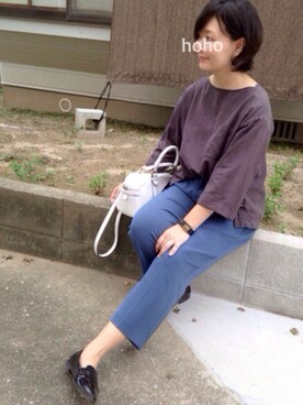 「ほくろ」｜hoho𓆸さん（レディース・155cm）の秋コーディネート