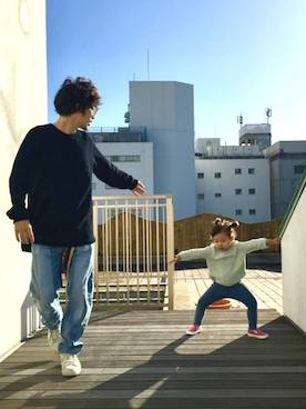 「impossible possibility（インポッシブルポッシビリティー）のアイテム」を使った、チョカオさん（メンズ・170cm）の秋コーディネート