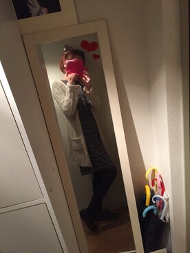 「courreges（クレージュ）のアイテム（ワンピース、グレー系）」を使った、ゴーヤーんさん（レディース）の春コーディネート