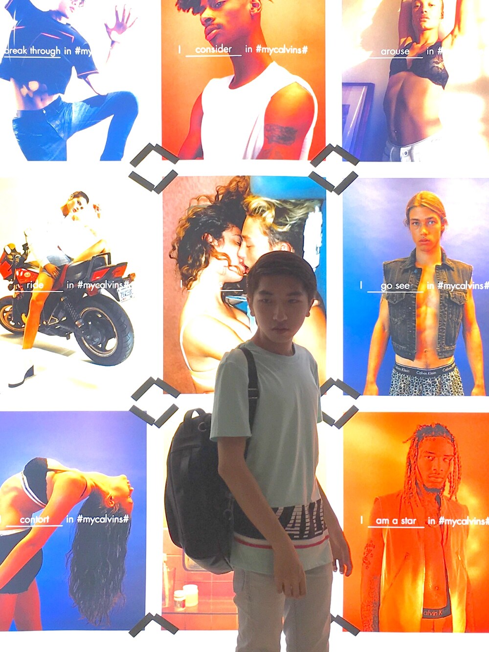 「ootd、outfit、summer、denim、casual、fashion、GU、FOREVER 21、STYLE、blue」｜「FOREVER 21のアイテム（Tシャツ/カットソー、グリーン系）」を使った、Stanley S.さん（メンズ・164cm）の秋コーディネートの1枚目の写真