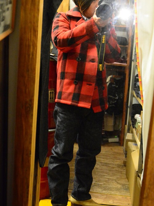 Jinyauehara Studio D Artisanのピーコートを使ったコーディネート Wear