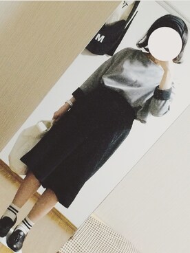 「MARGARET HOWEEL」｜らっこさん（レディース・152cm）の秋コーディネート