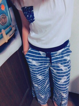 「style（スタイル）（スタイル）のアイテム」を使った、nana さん（レディース・159cm）の夏コーディネート