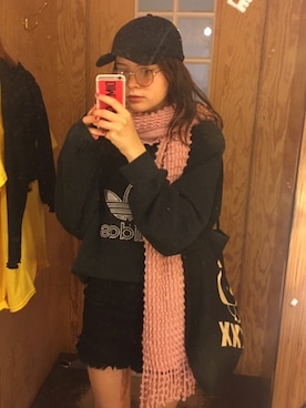 「KKXX（ケーケーエックスエックス）のアイテム」を使った、AlvaHilleviさん（レディース・165cm）の夏コーディネート