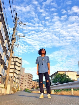 「USA」｜「アイテム（アクセサリー）」を使った、koki_tsubakiharaさん（メンズ・174cm）の秋コーディネート