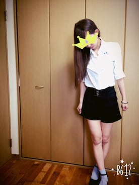 「GRL（グレイル）のアイテム（シューズ）」を使った、milk*さん（レディース・160cm）の夏コーディネート