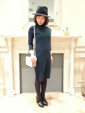 ノムさんさん（レディース・163cm）の冬コーディネート