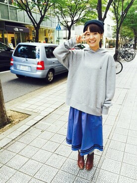 「haco!（ハコ）のアイテム」を使った、maruさん（レディース・151cm）の秋コーディネート