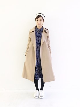 「haco!（ハコ）のアイテム（ジャケット/アウター）」を使った、maruさん（レディース・151cm）の冬コーディネート