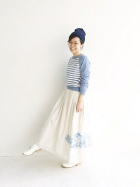 「haco!（ハコ）のアイテム」を使った、maruさん（レディース・151cm）の冬コーディネート