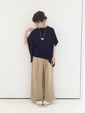 「haco!（ハコ）のアイテム」を使った、maruさん（レディース・151cm）の春コーディネート