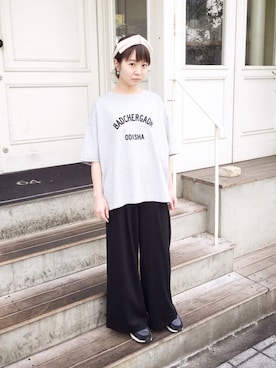 「haco!（ハコ）のアイテム（トップス）」を使った、maruさん（レディース・151cm）の春コーディネート