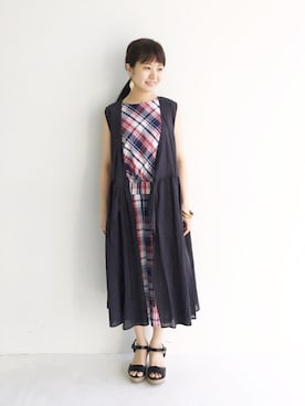 「haco!（ハコ）のアイテム」を使った、maruさん（レディース・151cm）の春コーディネート
