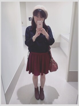 なこさん（レディース・158cm）の秋コーディネート