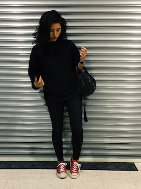 「rag & bone（ラグアンドボーン）のアイテム（スウェット）」を使った、Ayaさん（レディース・163cm）の秋コーディネート