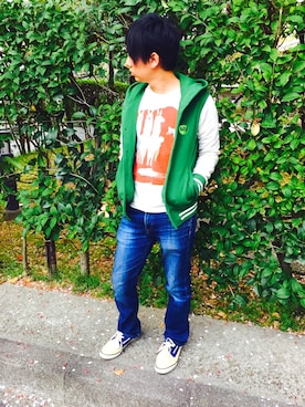 のぶちゃんさん（メンズ・163cm）の春コーディネート