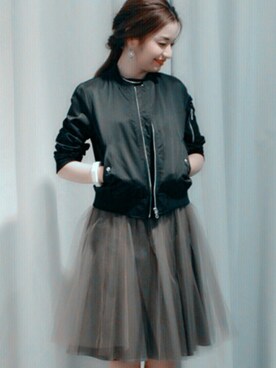 NANAさん（レディース・160cm）の冬コーディネート