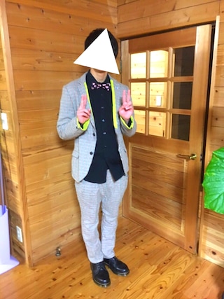 COMME des GARCONSの蝶ネクタイを使ったメンズ人気ファッション