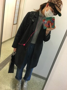 「アイテム（チェスターコート）」を使った、❁たね❁さん（レディース・167cm・20代）の春コーディネート