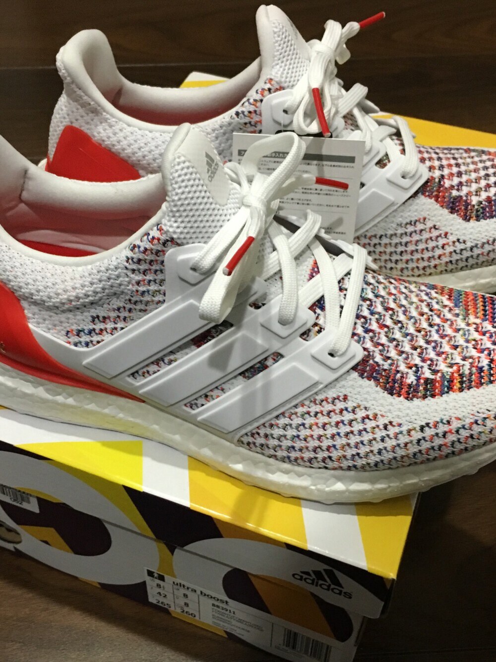 「アディダス、ウルトラブースト、adidas、ultra boost、マルチカラー、street、スニーカー、Multi color、sneakers」｜「adidasのアイテム（スニーカー、その他）」を使った、ゆうすけさん（メンズ・168cm）の秋コーディネートの1枚目の写真