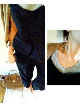 「pense'e（パンセ）のアイテム」を使った、ma.rtnさん（レディース・153cm）の夏コーディネート