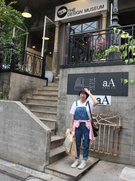 「素T」｜張芸瑄さん（レディース・160cm）の秋コーディネート