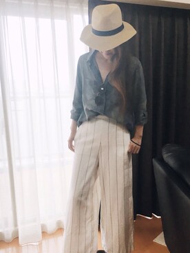 うおあやさん（レディース・168cm）の夏コーディネート