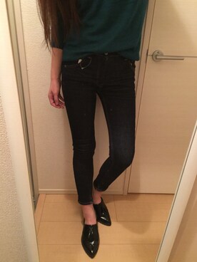瞳美さん（レディース・172cm）の冬コーディネート