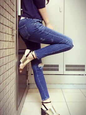 瞳美さん（レディース・172cm）の夏コーディネート