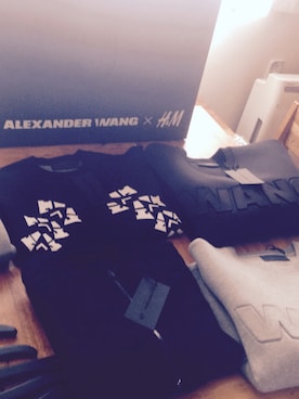 「alexanderwang（アレキサンダーワン）のアイテム（スウェット）」を使った、nao satoさん（メンズ・172cm）の秋コーディネート