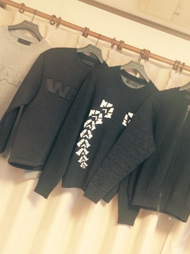「alexanderwang（アレキサンダーワン）のアイテム（スウェット）」を使った、nao satoさん（メンズ・172cm）の秋コーディネート